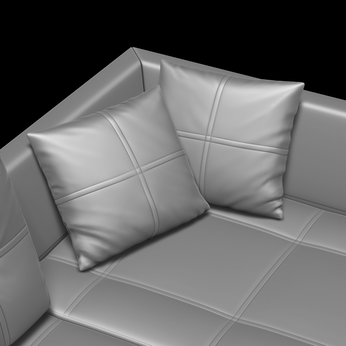 Product Visualization. 3D modeling of furniture.